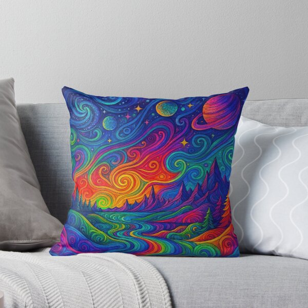 Item preview, Lab Visions 092: Paisaje arcoíris psicodélico designed and sold by The Psychedelic Anarchist.