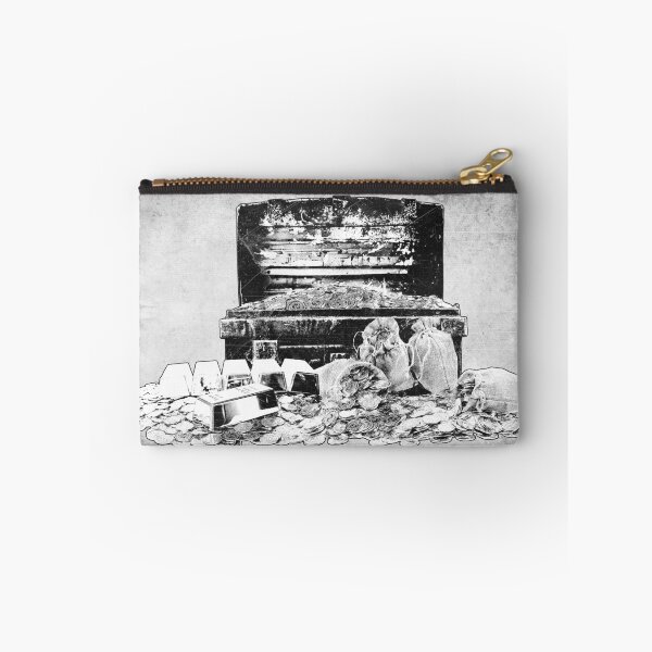 Item preview, Treasure Hoard Dark Fantasy Gold Coins Chest designed and sold by Ghoul Enterprises.