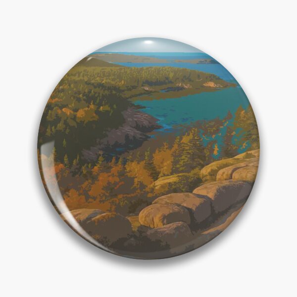Item preview, Acadia National Park Stamp designed and sold by k8studio.