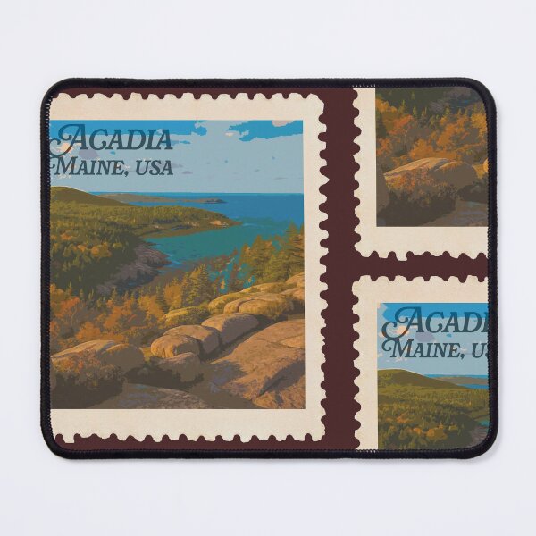Item preview, Acadia National Park Stamp designed and sold by k8studio.