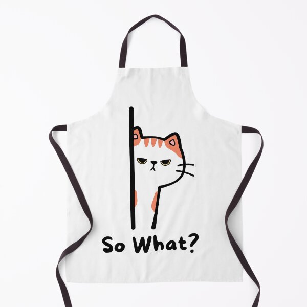 Item preview, Grumpy Cat Looking at You.  So What?  Gift for a Pessimist.  Gift for a Grumpy Person.  Glass Half Empty. designed and sold by ShrimpAndGrits.