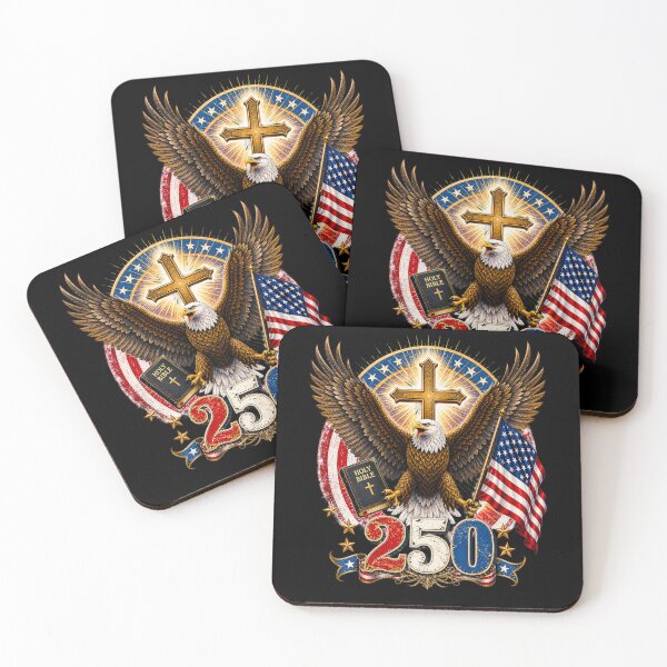 Item preview, We The People Christian Eagle Bible Cross America 250 Years 1776 2026 designed and sold by 519xdesign.