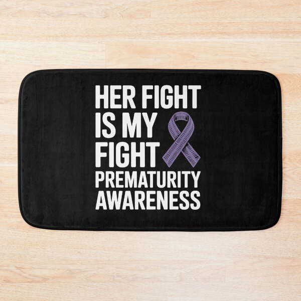 Item preview, Her Fight Is My Fight NICU Prematurity Awareness designed and sold by BlassmausArt.