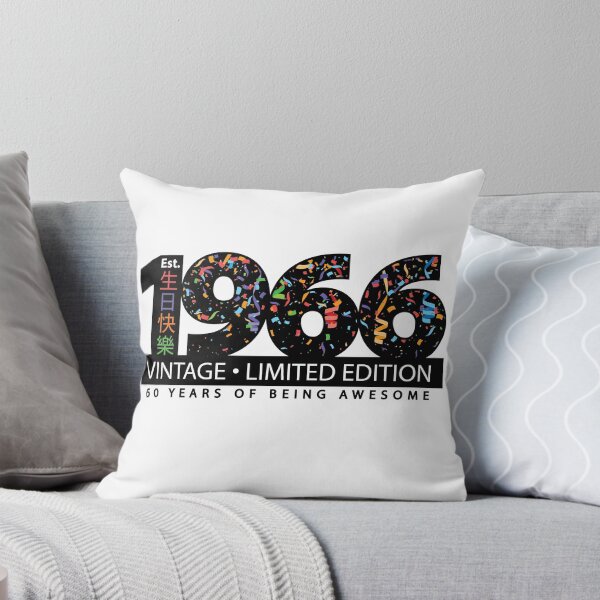 Item preview, Happy 60th Est. 1966 Vintage Limited Edition 60 Years of Being Awesome designed and sold by PCStudio57.