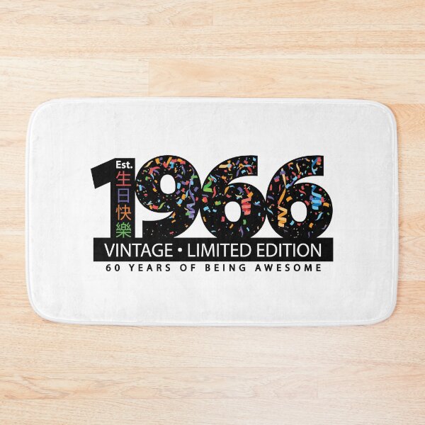 Item preview, Happy 60th Est. 1966 Vintage Limited Edition 60 Years of Being Awesome designed and sold by PCStudio57.