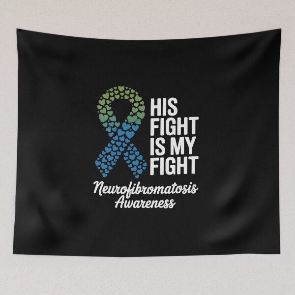 Item preview, His Fight Is My Fight Neurofibromatosis Awareness designed and sold by BlassmausArt.
