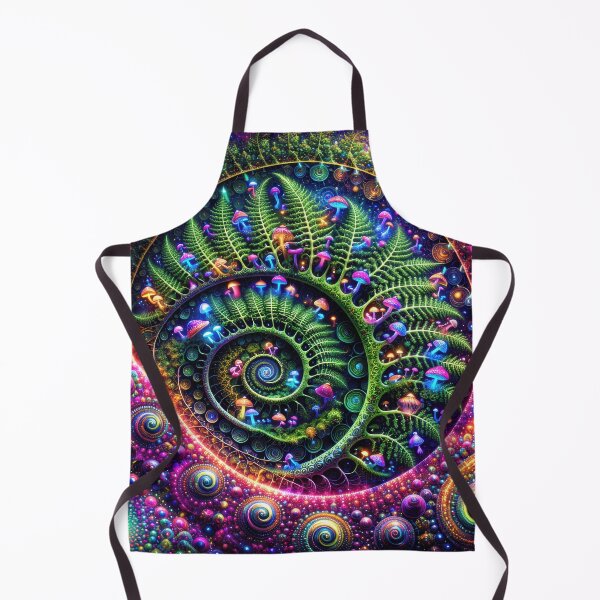 Item preview, Lab Visions 097: Psychedelic Fern Spiral Mycelium designed and sold by The Psychedelic Anarchist.