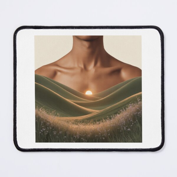 Item preview, Human Landscape Sunset Fusion designed and sold by AbanoubStore.