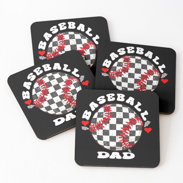 Item preview, Baseball Dad Checkerboard Vintage Style designed and sold by KIROSALS.