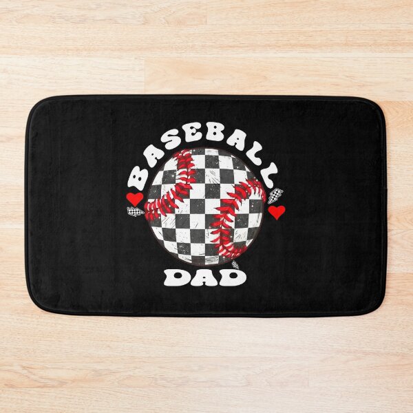 Item preview, Baseball Dad Checkerboard Vintage Style designed and sold by KIROSALS.