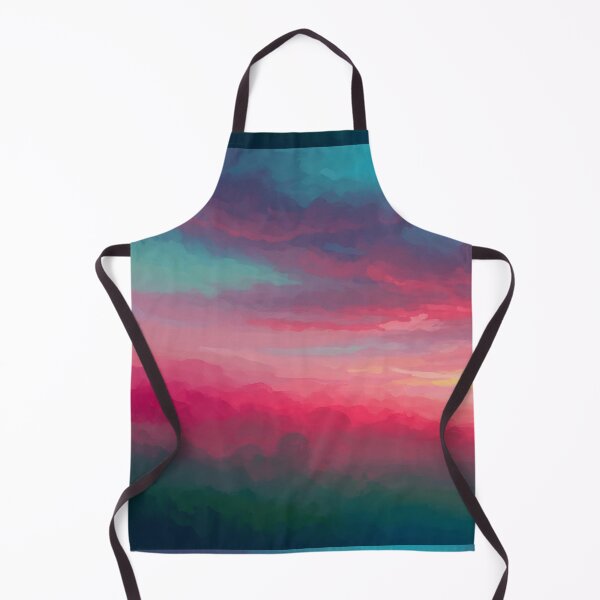 Item preview, Vibrant Impasto Sunrise Sky Landscape designed and sold by PixorStudio.