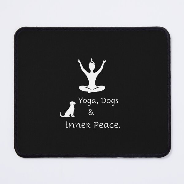 Item preview, Yoga Dogs & Inner Peace Cute Pet Lover Zen Tee designed and sold by artlife4.