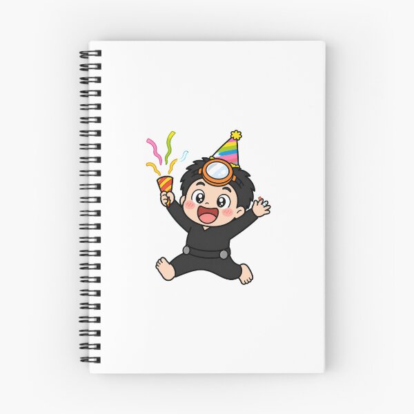 Item preview, KOREA HAENAM - Cute Chibi Character Party Celebration Sticker designed and sold by KOREA-HAENAM.
