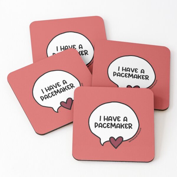 Item preview, I Have A Pacemaker Speech Bubble designed and sold by WCFreckles.