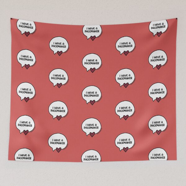 Item preview, I Have A Pacemaker Speech Bubble designed and sold by WCFreckles.