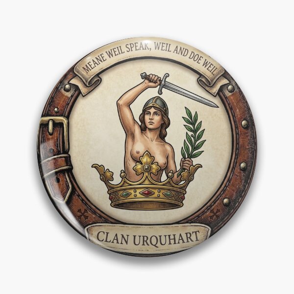 Item preview, Clan Urquhart Crest designed and sold by BagTown Clans.