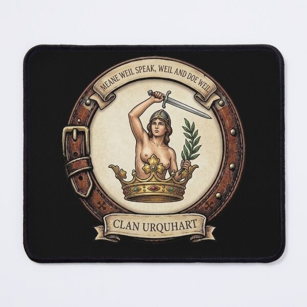 Item preview, Clan Urquhart Crest designed and sold by BagTown Clans.