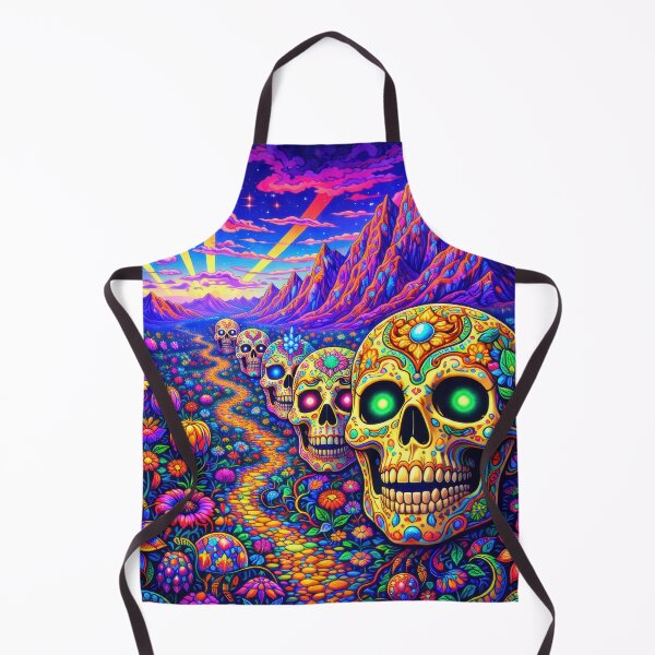 Item preview, Lab Visions 098: Sugar Skull Path Landscape designed and sold by The Psychedelic Anarchist.