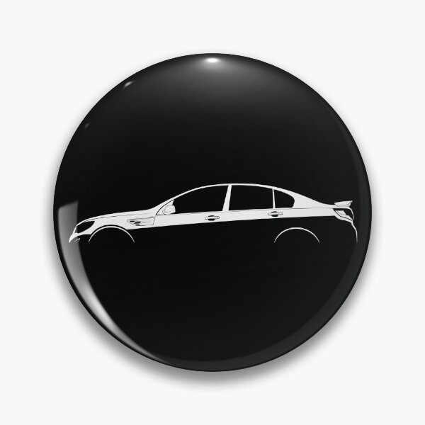 Item preview, HSV GTS (VF) (White) designed and sold by Car Silhouettes.