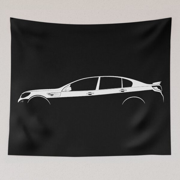 Item preview, HSV GTS (VF) (White) designed and sold by Car Silhouettes.