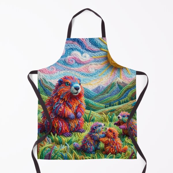 Item preview, Yarn Marmots in the Yarn Mountains designed and sold by Tridentulus.