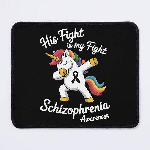 Item preview, His Fight Is My Fight Schizophrenia Awareness designed and sold by BlassmausArt.
