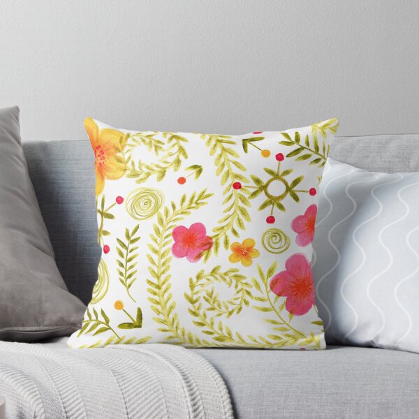 Item preview, Joyful Flowers Pattern designed and sold by Piret Victoria Ribas.