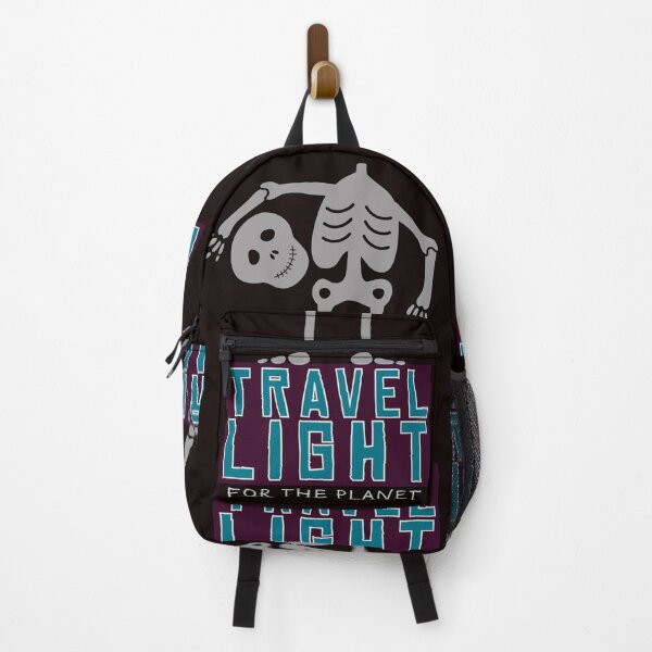 Item preview, Travel Light For the Planet Skeleton Design designed and sold by thelivingrp.
