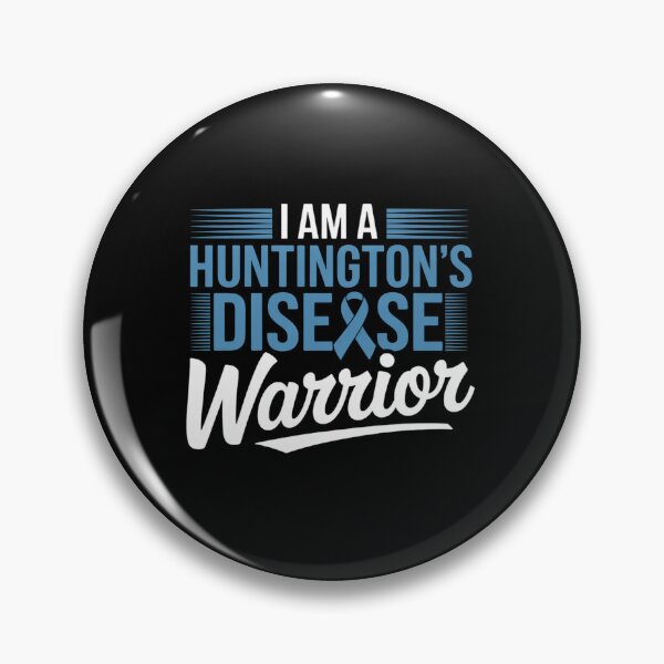 Item preview, Huntington's Disease HD Warrior Chorea Brain Disorder designed and sold by BlassmausArt.
