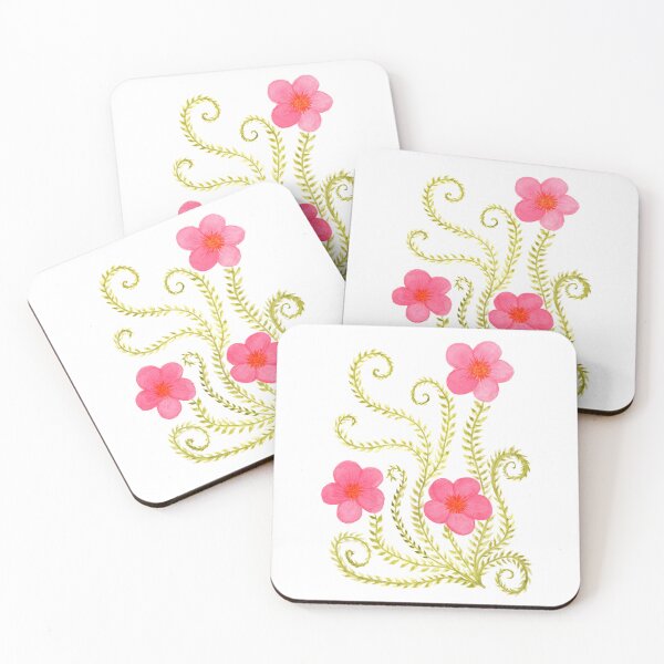 Item preview, Playful Blossoms - Porcelain White Base designed and sold by Piret Victoria Ribas.