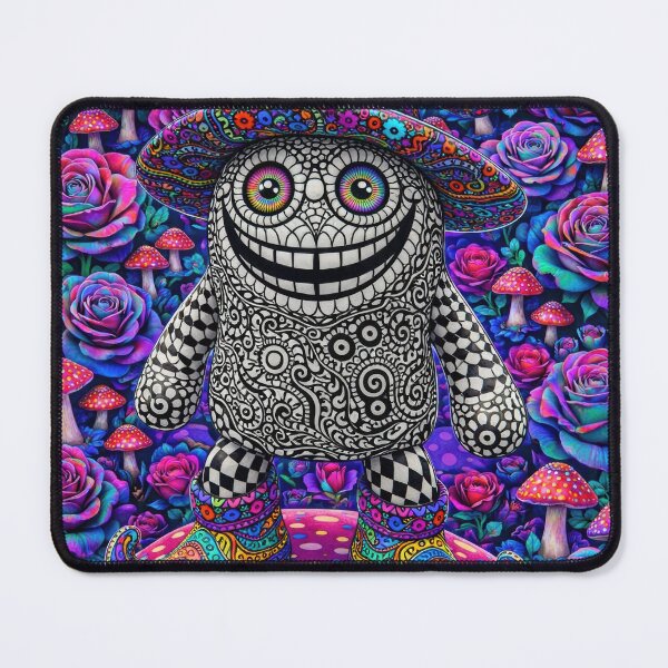 Item preview, Lab Visions 102: Psychedelic Mushroom Character Illustration designed and sold by The Psychedelic Anarchist.