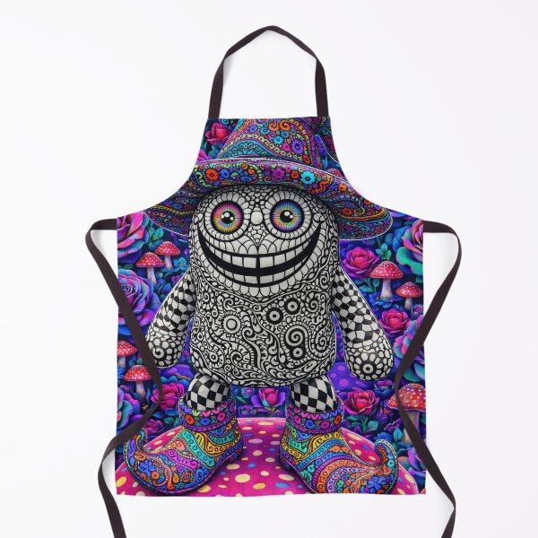 Item preview, Lab Visions 102: Psychedelic Mushroom Character Illustration designed and sold by The Psychedelic Anarchist.