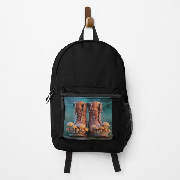 Item preview, Brown Hiking Shoes Mushroom Forest designed and sold by AbanoubStore.