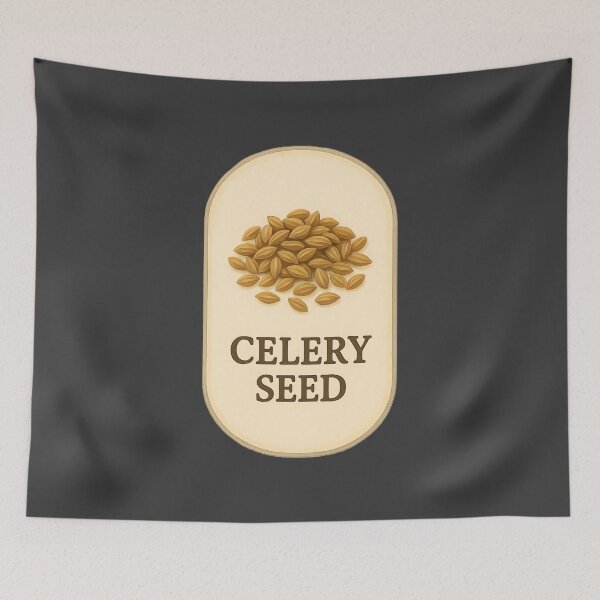 Item preview, Vintage Botanical Herb and Spice Prints: Celery Seed designed and sold by PinUpPizzazz.