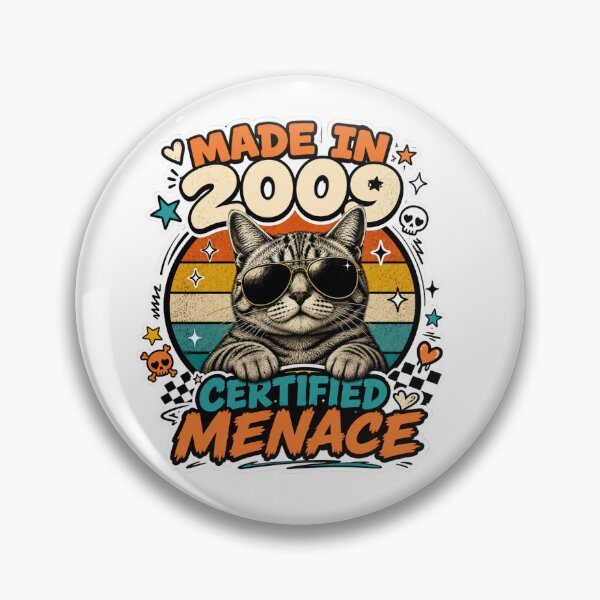 Item preview, Made in 2009 Certified Menace Cat designed and sold by TestedTees.