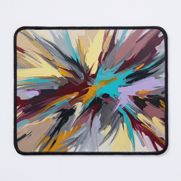 Item preview, Abstract Expressionist Color Burst Painting designed and sold by PixorStudio.