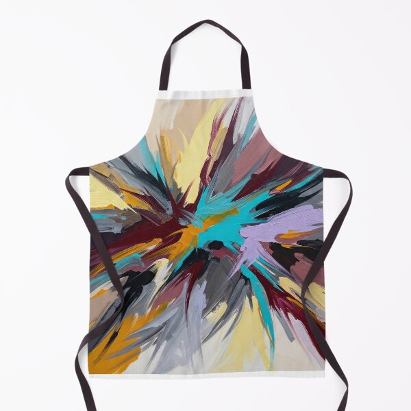Item preview, Abstract Expressionist Color Burst Painting designed and sold by PixorStudio.