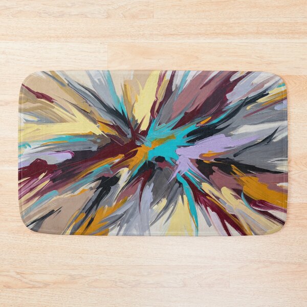 Item preview, Abstract Expressionist Color Burst Painting designed and sold by PixorStudio.