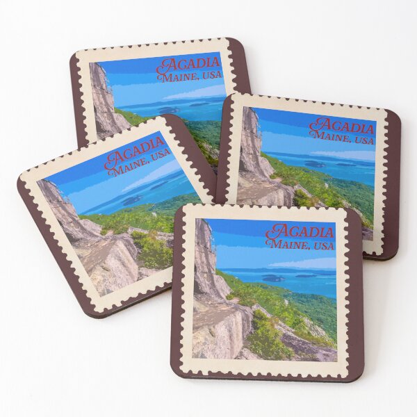 Item preview, Acadia National Park Stamp designed and sold by k8studio.