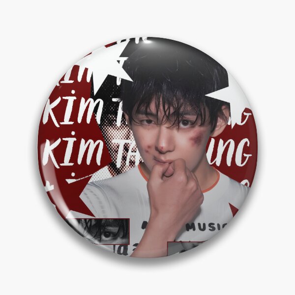 Item preview, KIM TAEHYUNG Grunge Pop Art Poster – Edgy K-Pop Inspired Design designed and sold by Asos Desing.