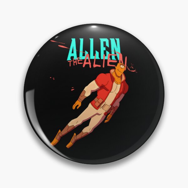 Item preview, Allen The Alienss Invincibles designed and sold by ReefNight.