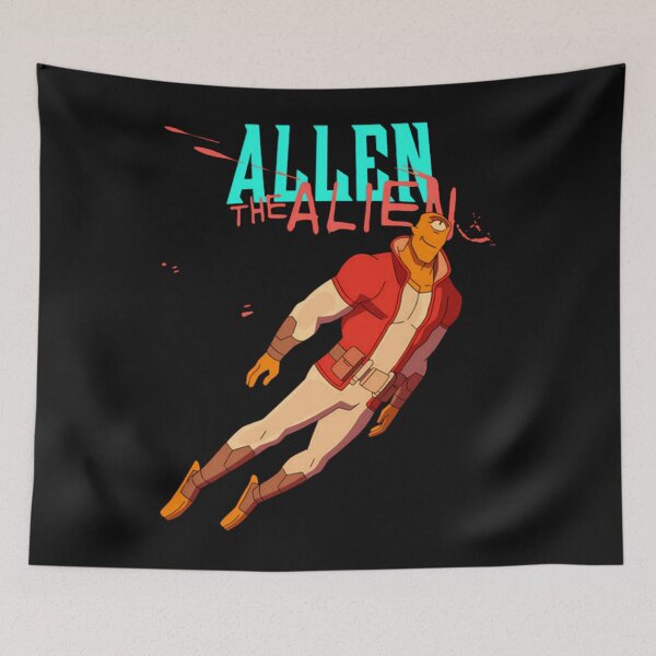 Item preview, Allen The Alienss Invincibles designed and sold by ReefNight.