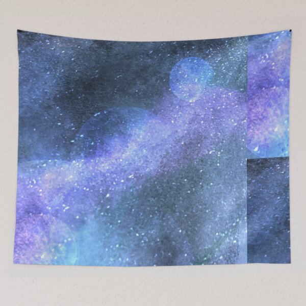 Item preview, "The Night Sky (Nebulae with Planets and Stars.)" designed and sold by Spaceart9.