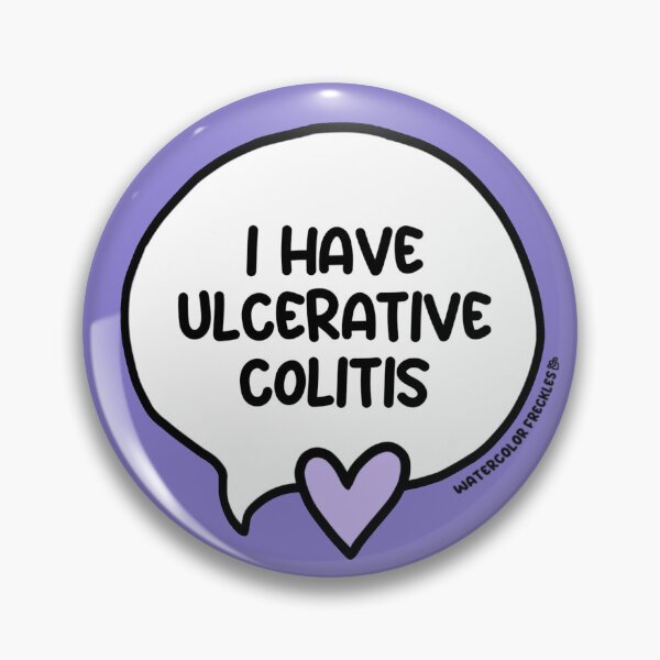 Item preview, I Have Ulcerative Colitis Speech Bubble designed and sold by WCFreckles.