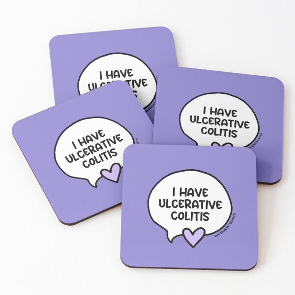 Item preview, I Have Ulcerative Colitis Speech Bubble designed and sold by WCFreckles.