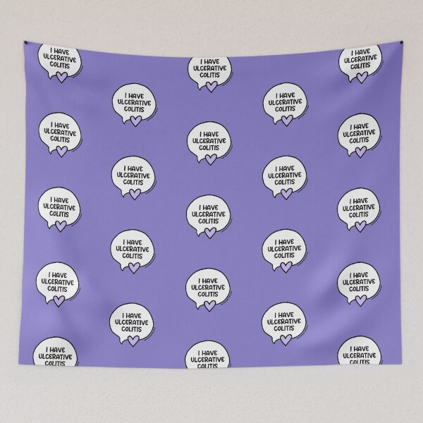 Item preview, I Have Ulcerative Colitis Speech Bubble designed and sold by WCFreckles.