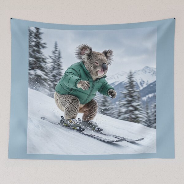 Item preview, Skiin' Koala designed and sold by Tridentulus.