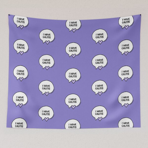 Item preview, I Have Colitis Speech Bubble designed and sold by WCFreckles.