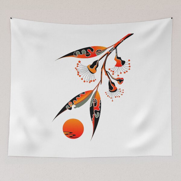 Item preview, The last Scribbly Gum leaves designed and sold by Graham Colton.