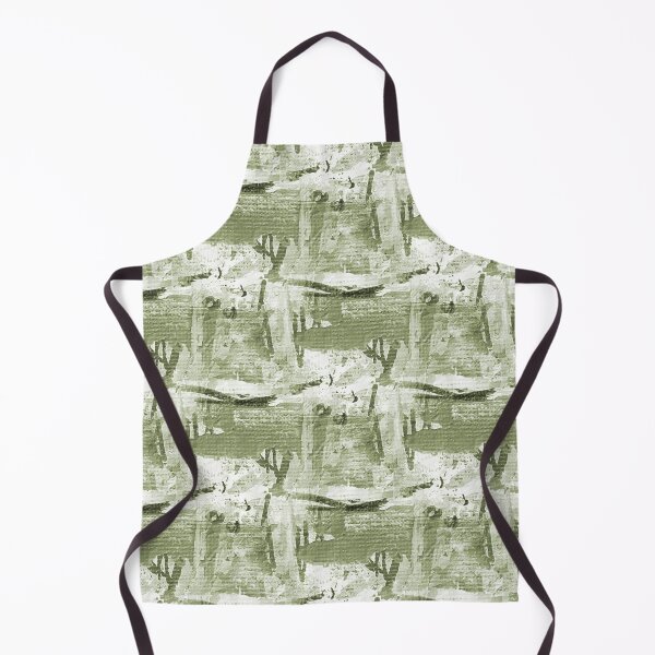 Item preview, Monochromatic Painterly Abstract in Green designed and sold by Artistestella.